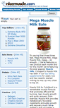 Mobile Screenshot of nicemuscle.com